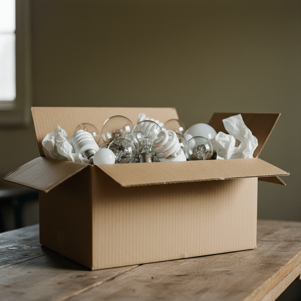 Vorbereitung für die Lampen montage im Wohnzimmer